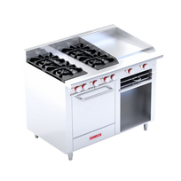 Coriat Estufa con 4 Quemadores Plancha Gratinador y Horno MINICHEF DE PISO MASTER 17010211 Nuevo