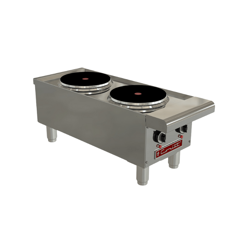 Coriat Parrilla electrica 2 platos 2600W c/u 220V PCV-2-E MASTER Nuevo