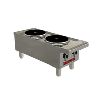 Coriat Parrilla electrica 2 platos 2600W c/u 220V PCV-2-E MASTER Nuevo