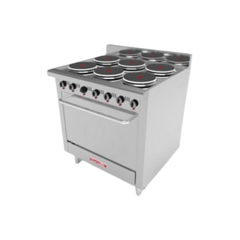 Coriat Estufa electrica 6 platos 2600W c/u 220V 6-HG-E MASTER Nuevo