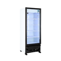 Criotec Enfriador de cerveza una puerta cristal 19 pies CVZ-19 HC Nuevo