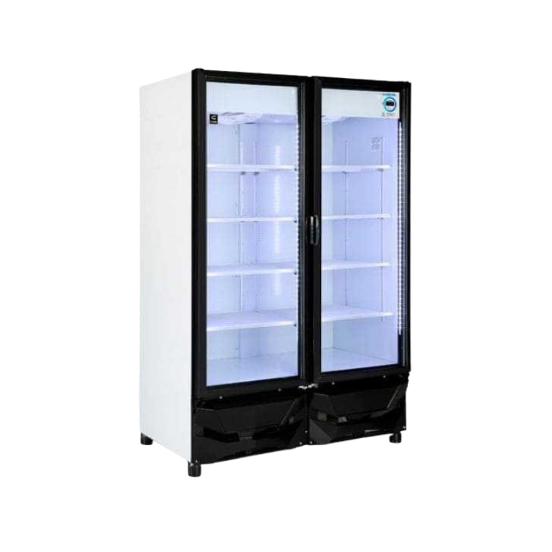 Criotec Enfriador de cerveza 2 puertas cristal 42 pies CVZ-42 HC Nuevo