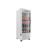 Imbera Congelador Vertical 1 Puerta Cristal Luz Led 16 Pies VFS16 C Seminuevo