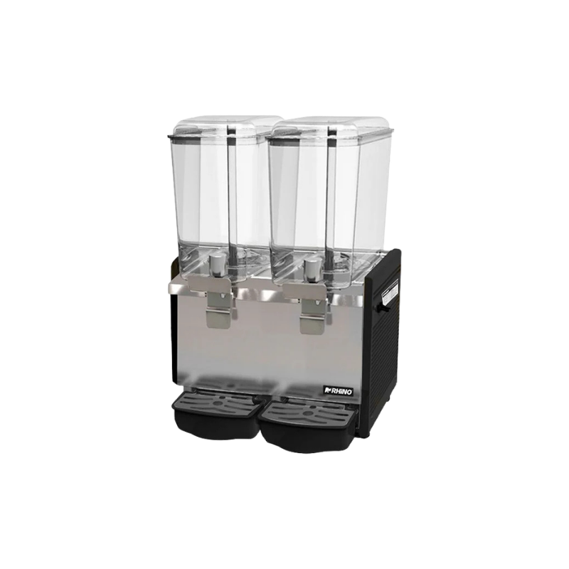 Rhino Dispensador de Bebidas Frías 2 Tanques DISBEF-2T Seminuevo