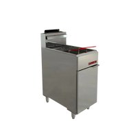 Coriat Freidora a Gas 20L 3 Quemadores 2 Canastillas TURBO-20-3Q MASTER Seminuevo