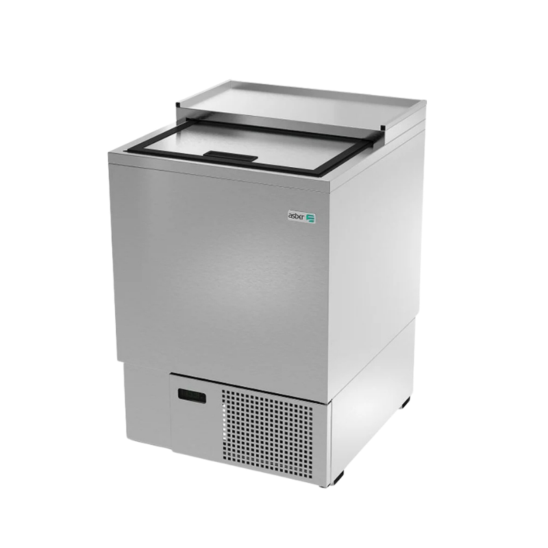 Asber Congelador Glass Froster 1 Puerta Deslizable 13.23 ft AGF-24-S HC  Nuevo