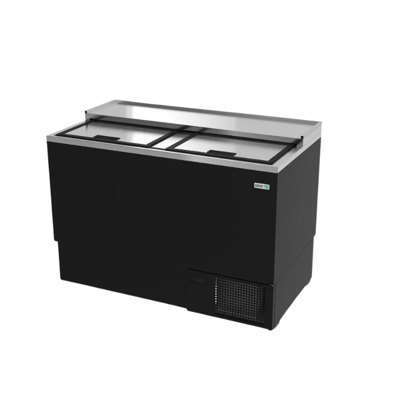 Asber Glass Froster en Vinyl Negro 2 Puertas Solidas Corredizas AGF-50 HC Nuevo