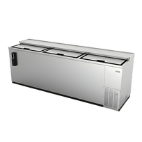 Asber Botellero Acero Inoxidable 3 Puertas 30 Pies3 ADBC-94-S HC Nuevo