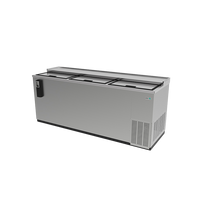 Asber Botellero Acero Inoxidable 3 Puertas 25 Pies3 ADBC-80-S HC Nuevo