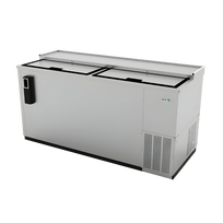 Asber Botellero Acero Inoxidable 2 Puertas 20 Pies3 ADBC-65-S HC Nuevo