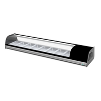 Asber Vitrina Refrigerada para Sushi o Ingredientes de Mesa 8 1/3 ACTC-69 HC Nuevo