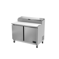 Asber Mesa Refrigerada de Preparación para Pizza 2 Puertas APTP-48 HC Nuevo