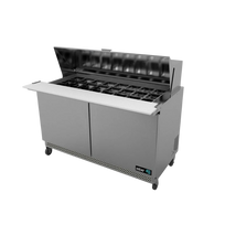 Asber Mesa de Refrigeración de Preparación 2 Puertas APTM-60-24 HC Nuevo