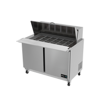 Asber Mesa de Refrigeración de Preparación 2 Puertas APTM-48-18 HC Nuevo