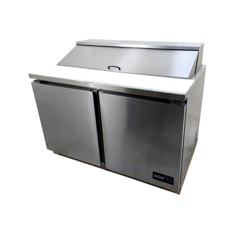 Asber Mesa Refrigerada Ensaladas 12 1/6 APTS-48-12 HC Nuevo