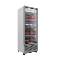 Imbera Refrigerador Vertical 1 Puerta Cristal Luz Led 20 Pies VR20 D 115V Seminuevo