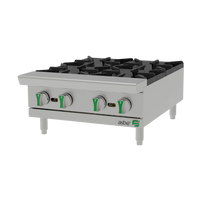 Asber Parrilla a gas Natural  4 quemadores AEHP-4-24-EM-NG Nuevo