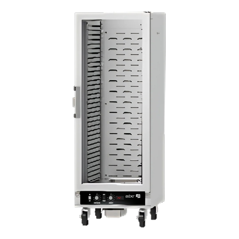 Asber Carro caliente fermentador 36 guías 18