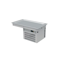 Asber Placa refrigerada 3 insertos 115V 60Hz DRFP 311 HC Nuevo