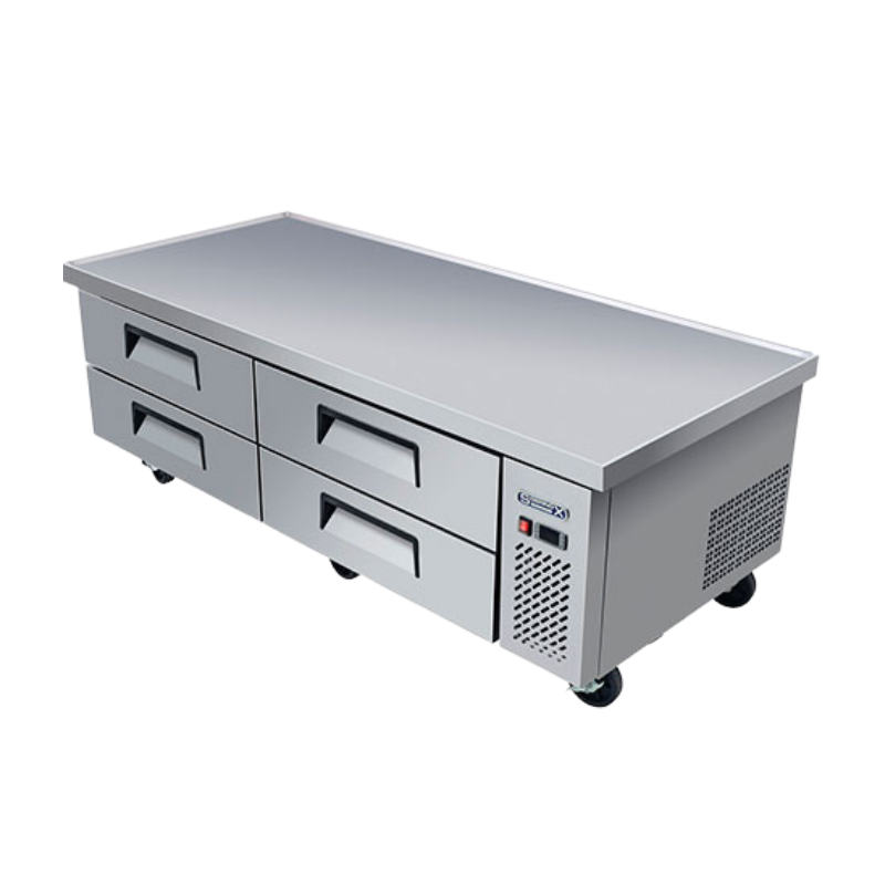 Sobrinox Base Chef Refrigerada 4 Cajones 127V  BRS-184-4C Seminuevo