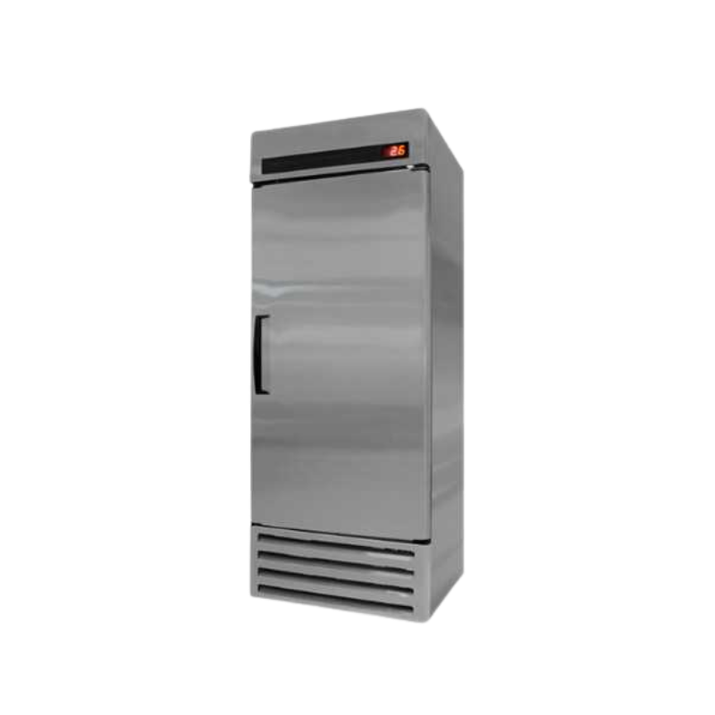 Fogel Refrigerador vertical de una puerta de acero CR-23-A-SSA-HC Seminuevo