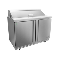 Asber Mesa refrigerada de preparación ensaladas 2 puertas APTS-36-10-P HC Premium Nuevo