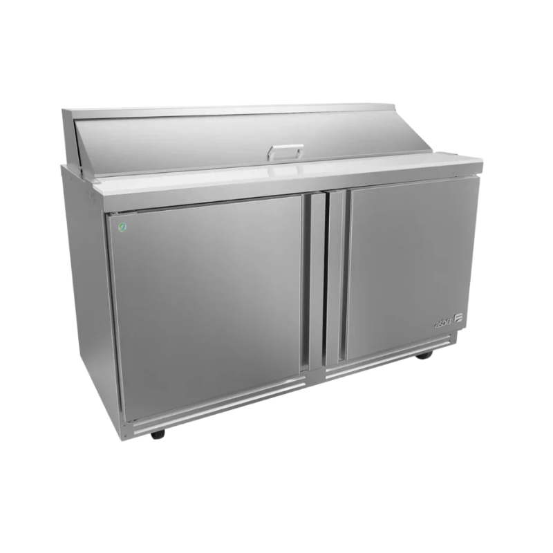 Asber Mesa refrigerada de preparacion ensaladas 2 puertas solidas APTS-60-16-P HC Premium Nuevo