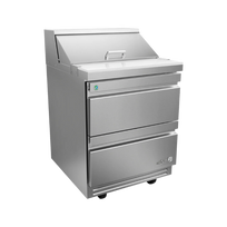 Asber Mesa refrigerada de preparacion ensaladas 2 cajones APTS-27-8-D2-P HC Premium Nuevo