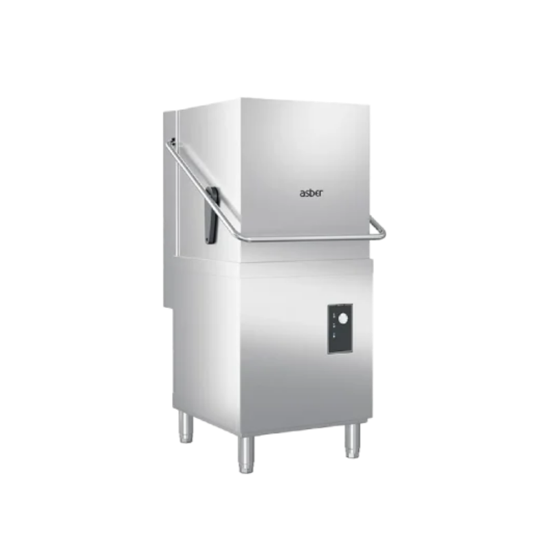 Asber Lavavajilla de Capota 3 Ciclos Lavado Continuo 65 Cestas/hora GEX H510 DD SA 220-240V 3~ 60Hz Nuevo