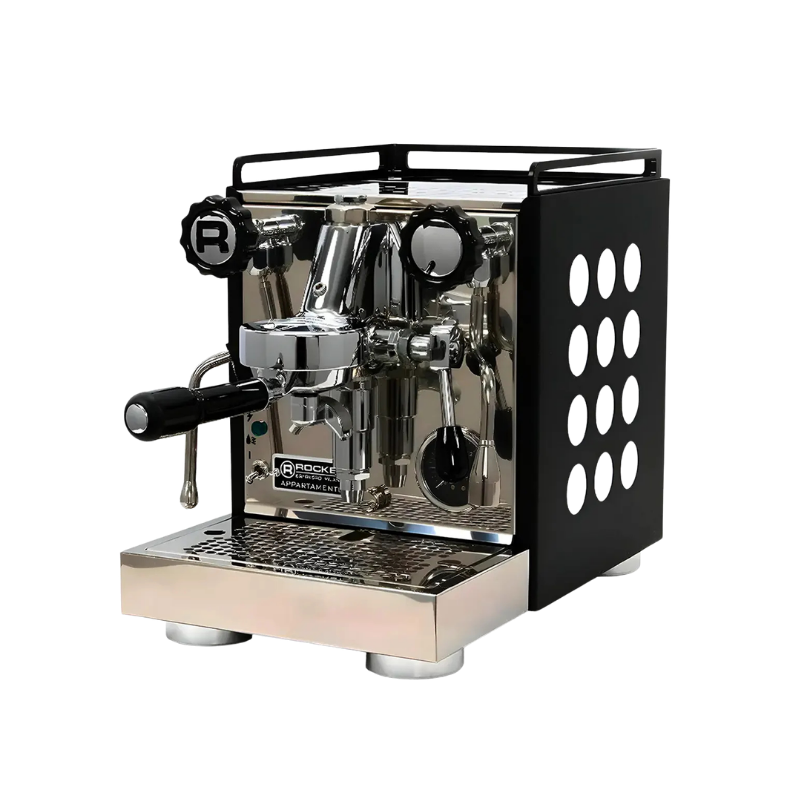 Rocket Cafetera Semiautomática 1 Grupo Appartamento Black/White Nuevo