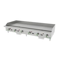 Asber Plancha termostatica a gas LP 6 quemadores AETG 72 EM LPG Nuevo