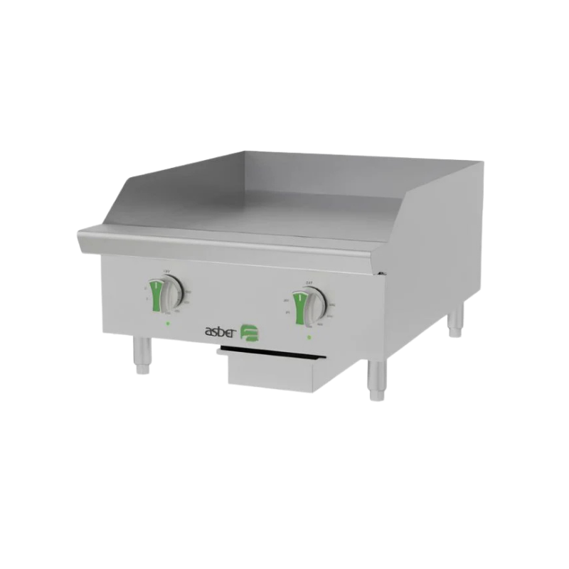 Asber Plancha electrica 2 resistencias AETG E 24 EM Nuevo