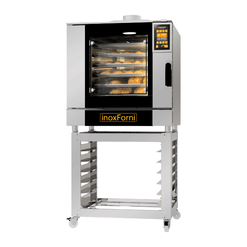 Inoxforni Horno de Convección a Gas Panel Digital A6 Digital 220V Seminuevo