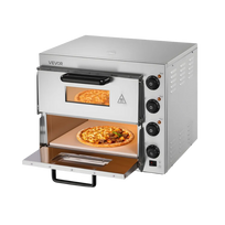 Vevor Horno de Pizza eléctrico 16 pulgadas con Dos Niveles FY-EP-2 Seminuevo