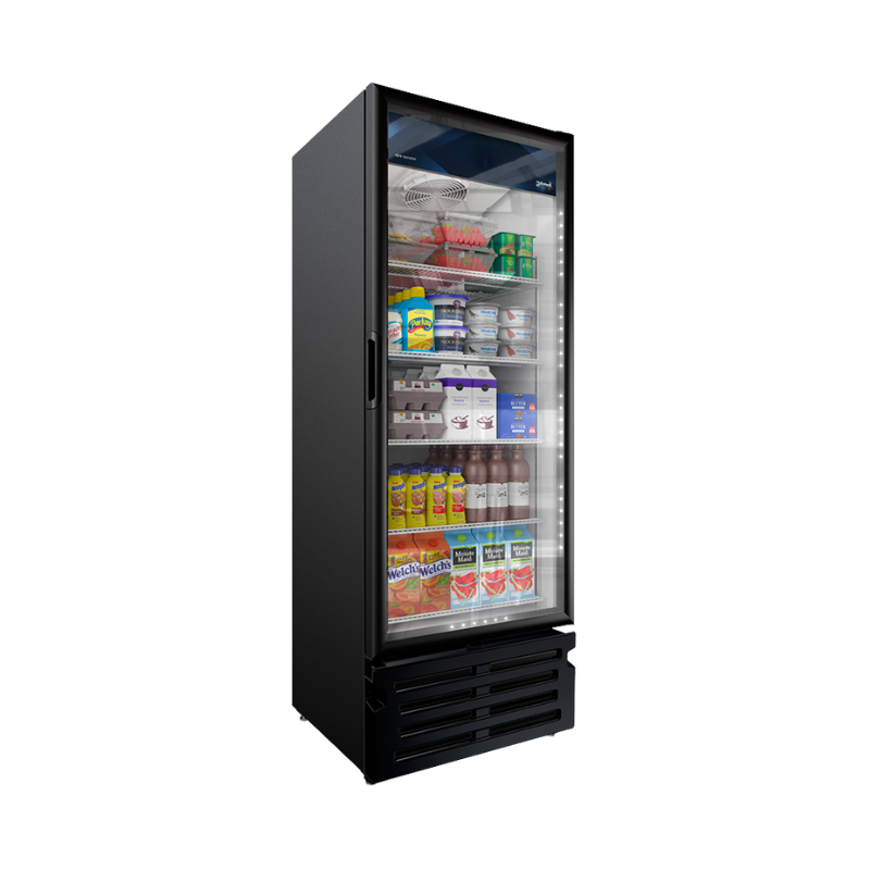 Imbera Refrigerador Vertical 1 Puerta de Cristal Luz Led G319 Seminuevo