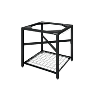 Big Green Egg Marco con inserto de rejilla de acero inoxidable 2XL EGG Frame para Modular Nest System Nuevo