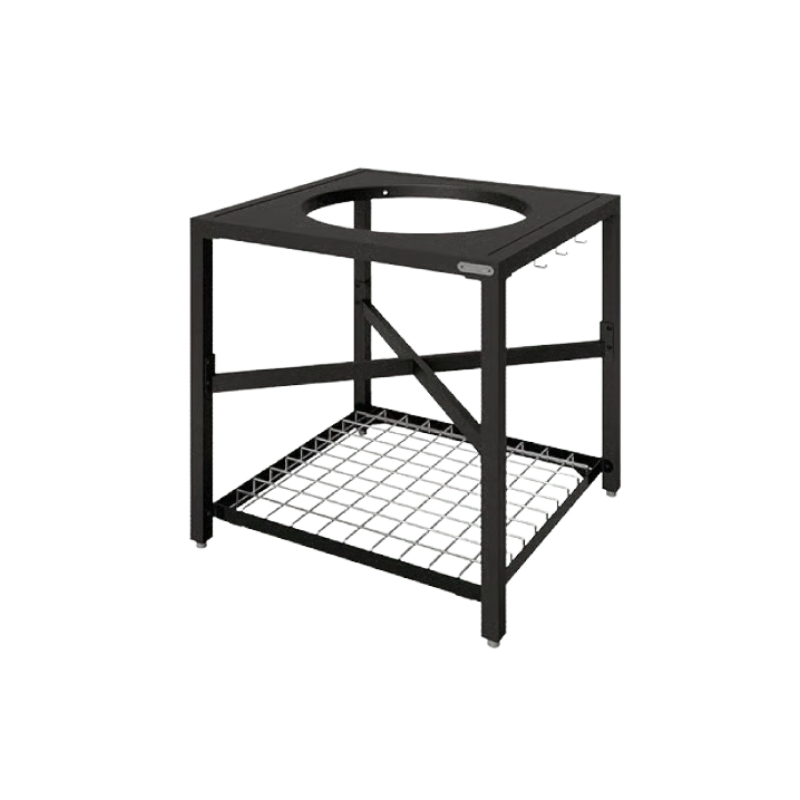 Big Green Egg Marco mediano con inserto de rejilla de acero inoxidable Medium EGG Frame para Modular Nest System Nuevo