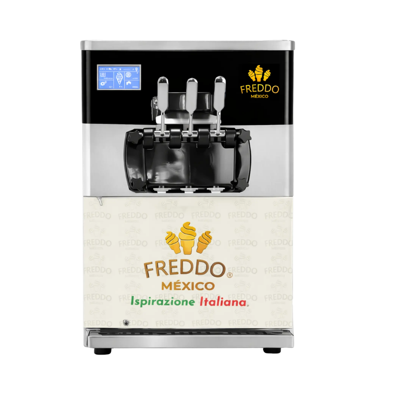 Freddo Maquina de helado suave ROYAL BLACK TOUCH SCREEN TPF3 Nuevo