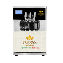 Freddo Maquina de helado suave ROYAL BLACK TOUCH SCREEN TPF3 Nuevo