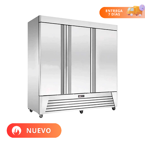 MIGSA Refrigerador Vertical  Acero Inox 72 Pies UR-78C-3 