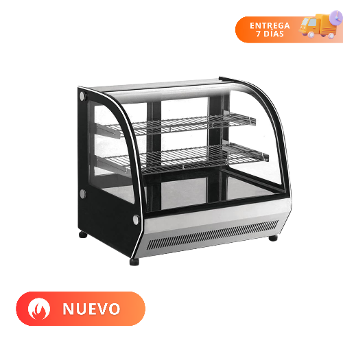 MIGSA Vitrina Exhibidora Cristal Curvo GN-900CT 