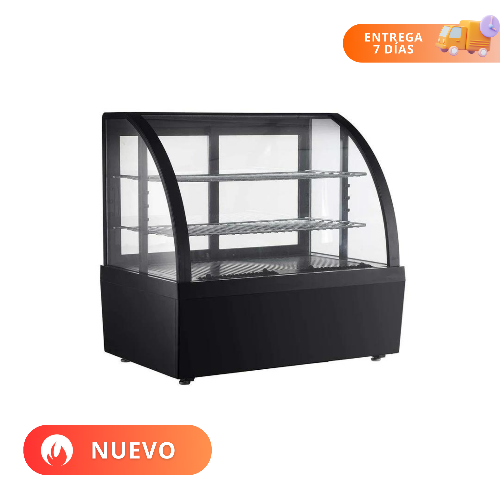 MIGSA Vitrina Refrigerada Cristal Curvo Con Sistema Antiempañante RTW-100L-3