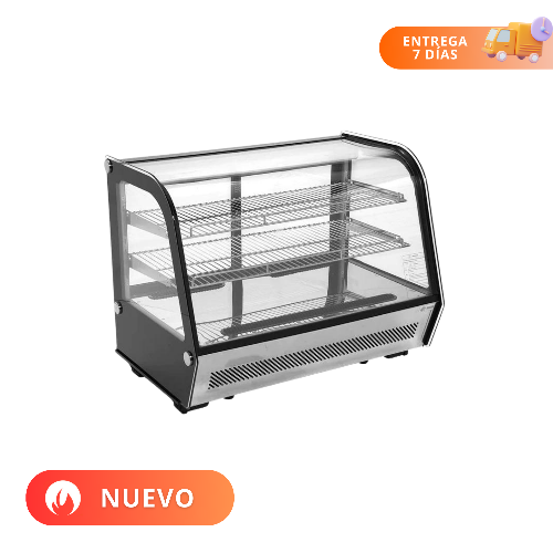 MIGSA Vitrina Refrigerada Cristal Curvo Con Sistema Antiempañante RTW-120L4 