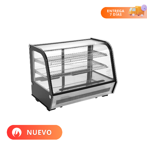 MIGSA Vitrina Refrigerada Cristal Curvo Con Sistema Antiempañante RTW-160L4 