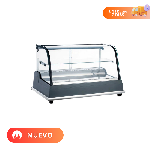 MIGSA Vitrina Refrigerada Cristal Curvo De Lujo RTW185L
