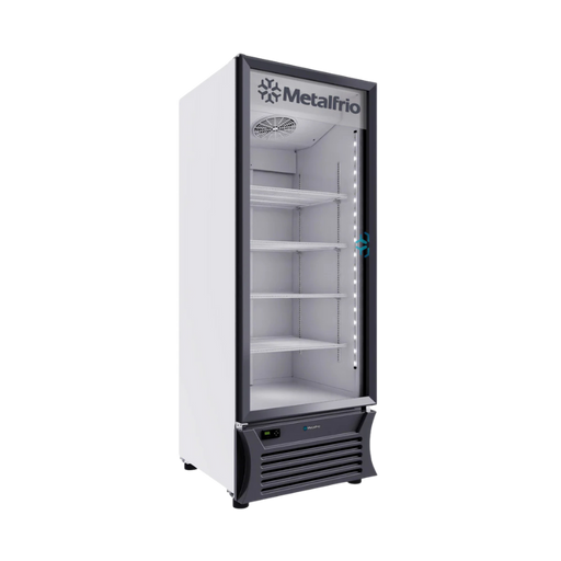Metalfrío Refrigerador Vertical 1 Puerta de Cristal RB460 Seminuevo 