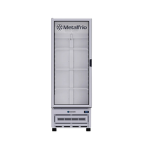 Metalfrío Refrigerador vertical 1 puerta cristal 12 pies RB270 Nuevo