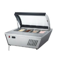 Migsa Base Congelada para Helados 4 insertos RTD-67L Nuevo