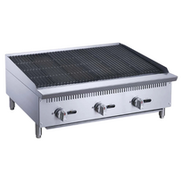 Migsa Asador a Gas 3 Quemadores RFS-36-MG Nuevo