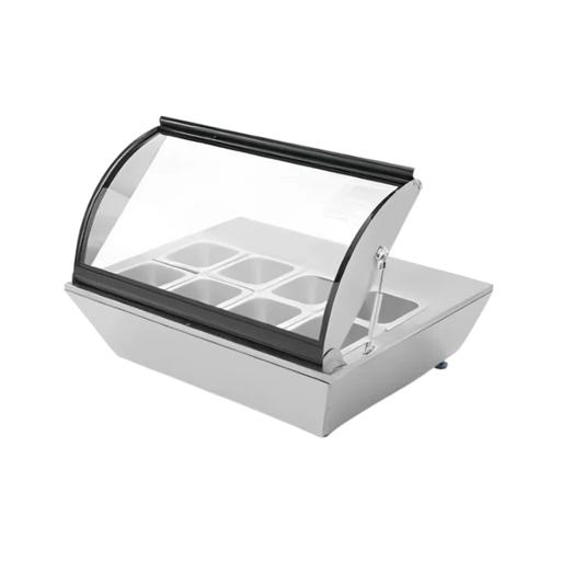 Migsa Base Cliente Eléctrica 8 Insertos Sobre Mesa Con Tapa RTR-67L Nuevo
